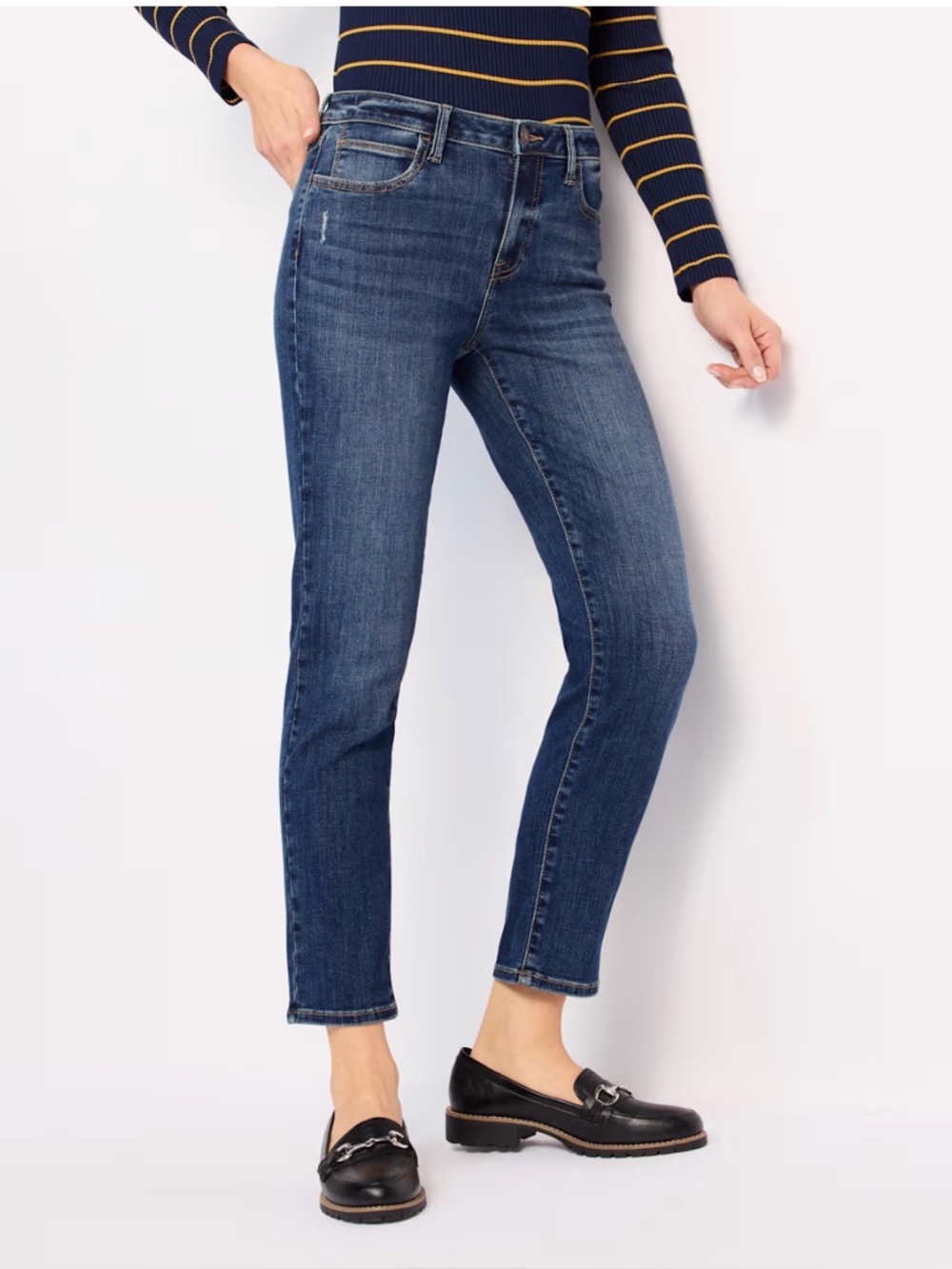 Studio Dark Blue Slim Jeans 👖 Size 27
